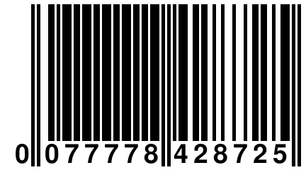 0 077778 428725