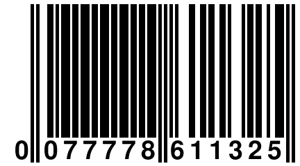 0 077778 611325