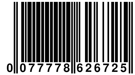 0 077778 626725