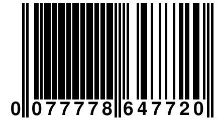 0 077778 647720