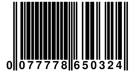 0 077778 650324