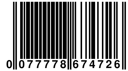 0 077778 674726