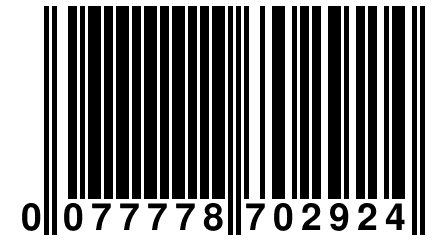 0 077778 702924