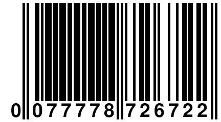 0 077778 726722