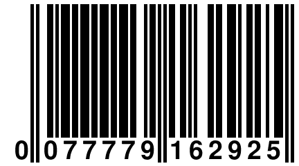 0 077779 162925