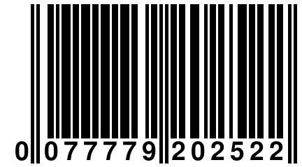 0 077779 202522