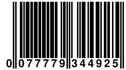 0 077779 344925