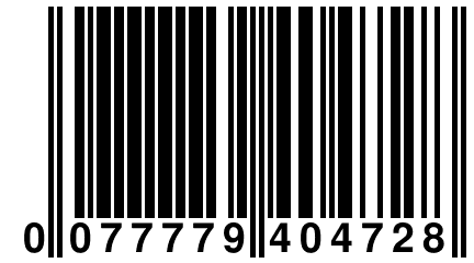 0 077779 404728