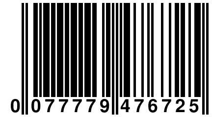 0 077779 476725