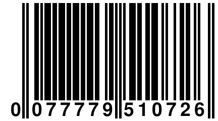 0 077779 510726