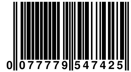 0 077779 547425