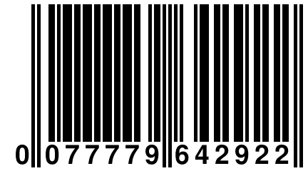 0 077779 642922