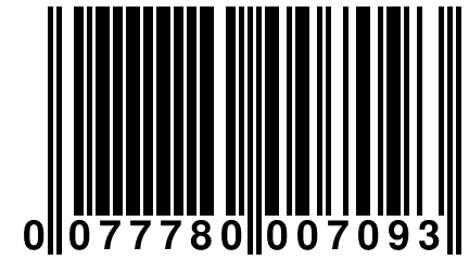 0 077780 007093