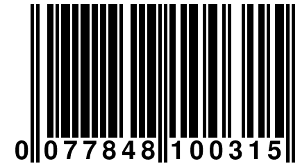 0 077848 100315