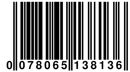 0 078065 138136