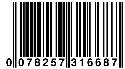 0 078257 316687