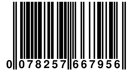 0 078257 667956