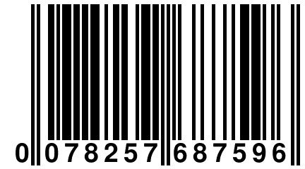 0 078257 687596