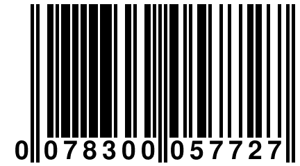 0 078300 057727