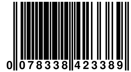 0 078338 423389