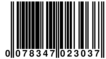 0 078347 023037