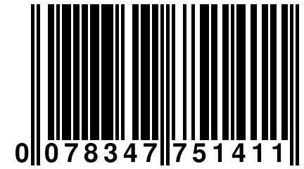 0 078347 751411