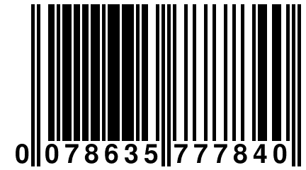 0 078635 777840