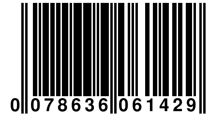 0 078636 061429