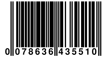 0 078636 435510