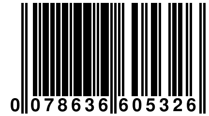 0 078636 605326