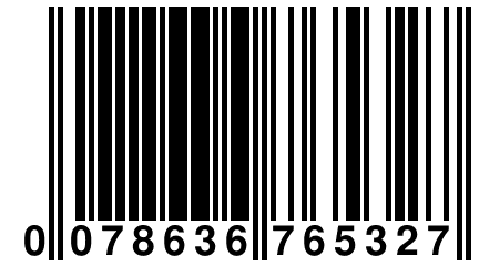 0 078636 765327