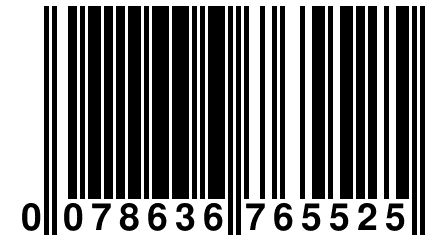 0 078636 765525