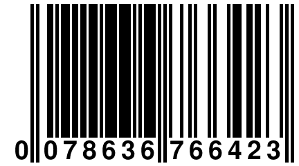 0 078636 766423