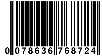 0 078636 768724