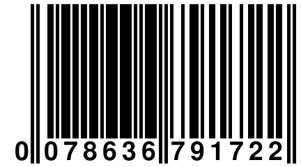 0 078636 791722