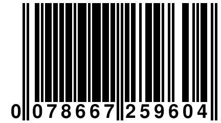 0 078667 259604