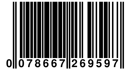 0 078667 269597