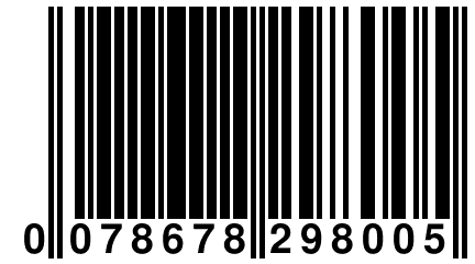 0 078678 298005