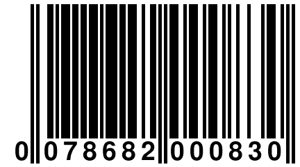 0 078682 000830