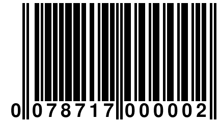 0 078717 000002