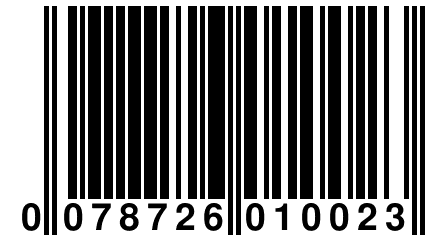 0 078726 010023