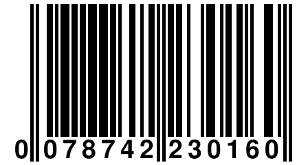 0 078742 230160