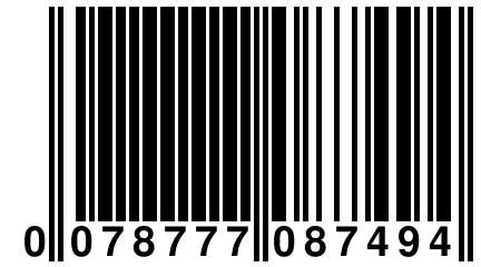 0 078777 087494