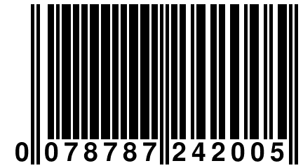 0 078787 242005