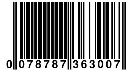 0 078787 363007