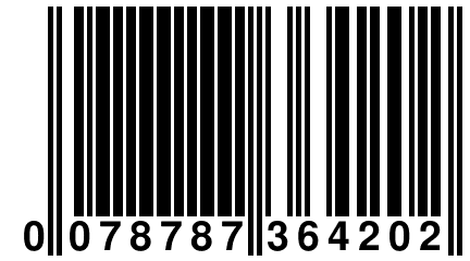 0 078787 364202