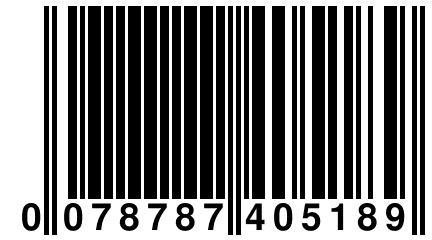 0 078787 405189