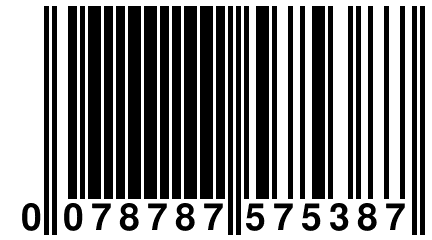 0 078787 575387