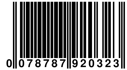 0 078787 920323