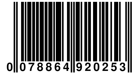 0 078864 920253